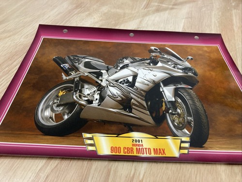 Honda 900 cbr moto max - max, 2001